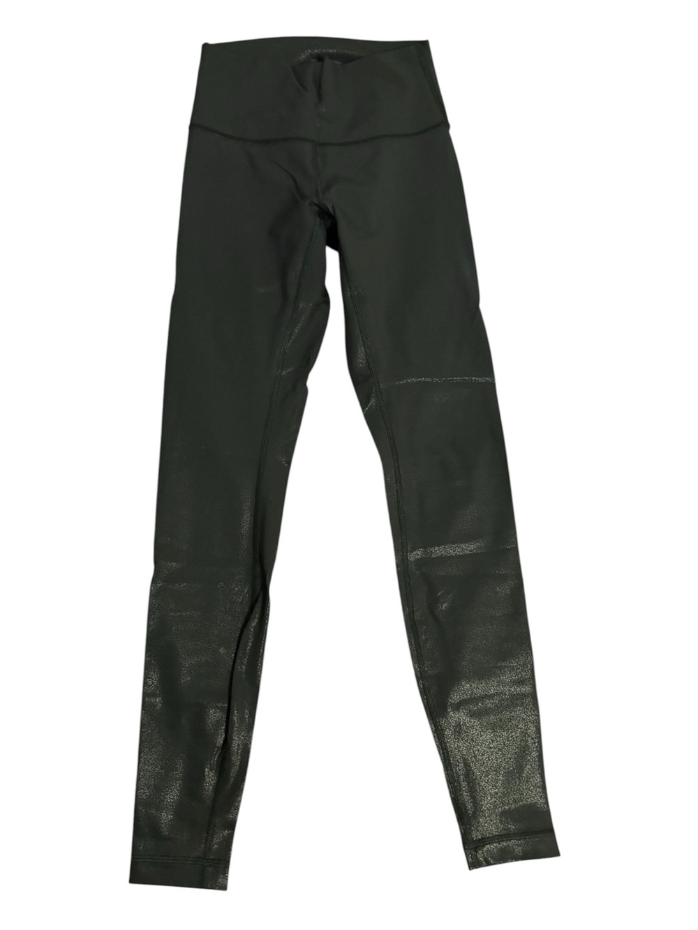 Lululemon Wunder Under High-Rise Tight *Foil 28” Luminosity Foil Black Size 4
